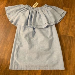 Womens Med MudPie Off Shoulder Ruffle Botiq Dress